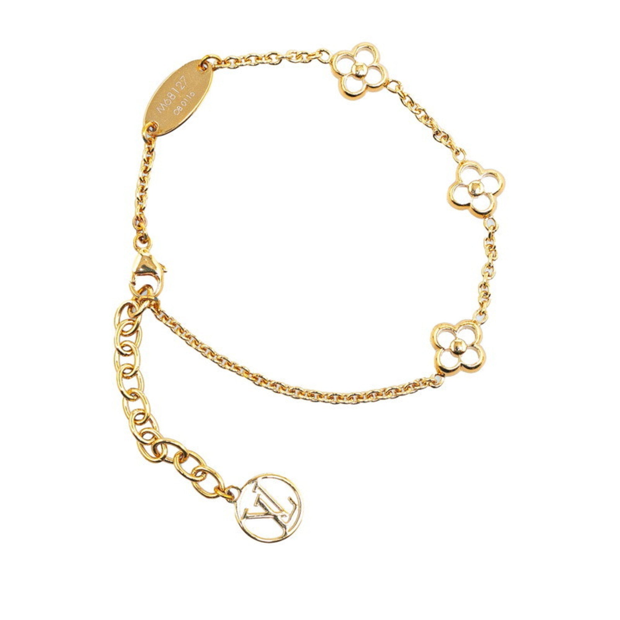 Louis Vuitton Monogram  Metal Charm Bracelet