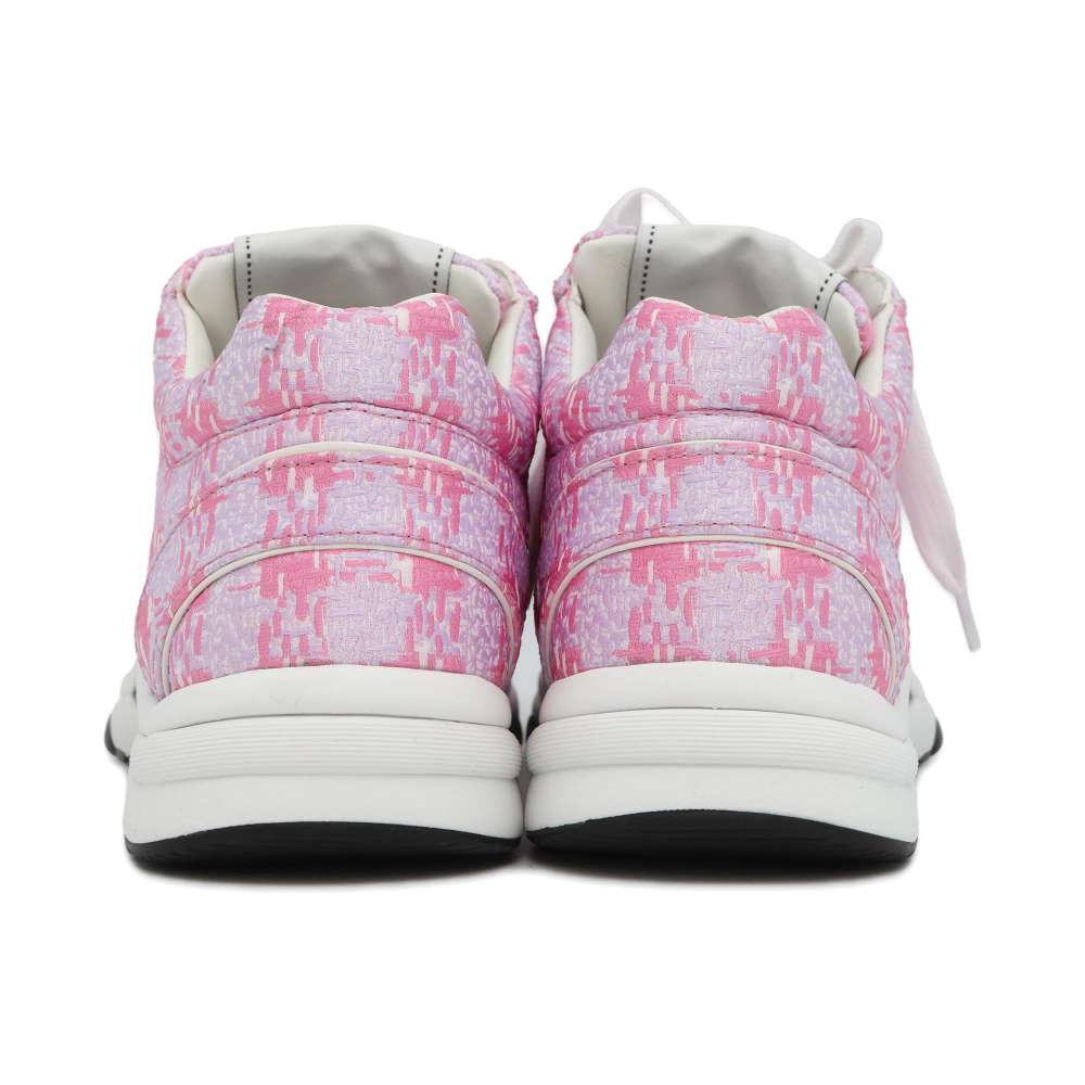 CHANEL Sneakers Pink G45585 Canvas Size 36