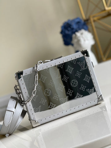 LV Soft Trunk Monogram Canvas For Mtlm, Bags, Shoulder And Crossbody Bags 9.8in/25cm LV