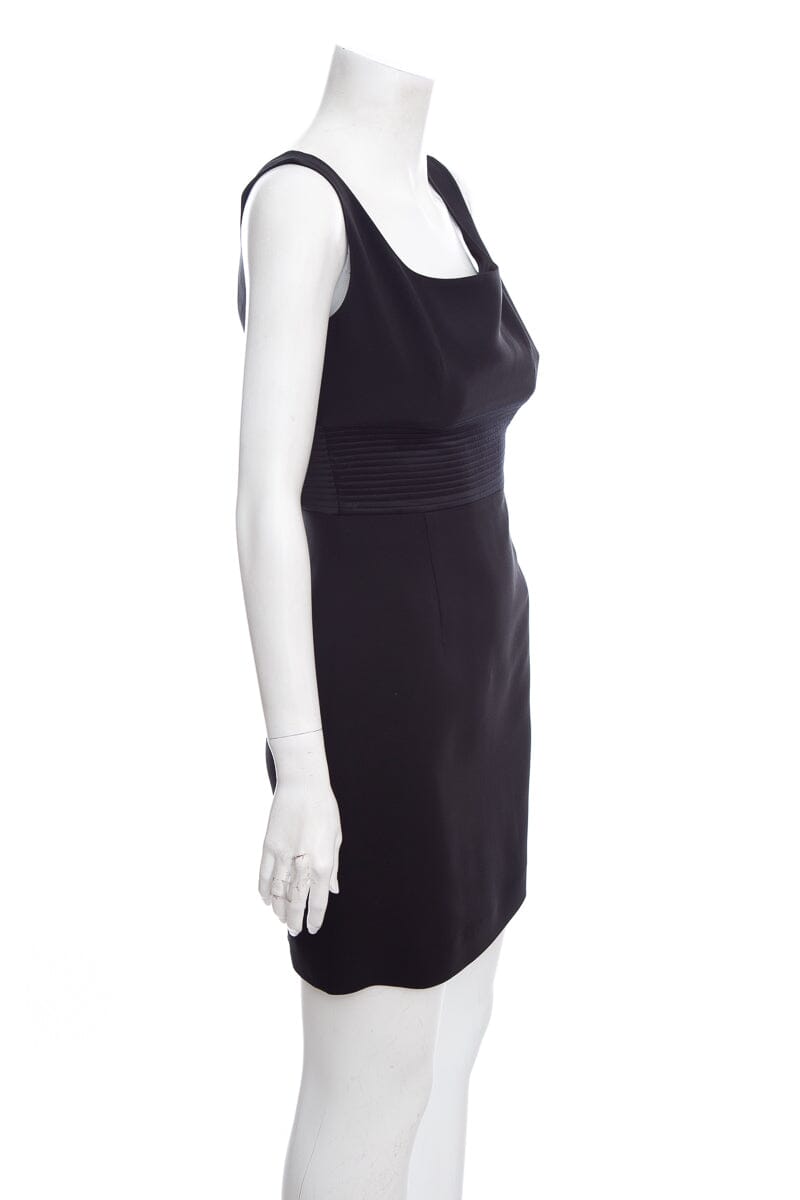 Moschino Black Mini Sleeveless Dress SZ 6
