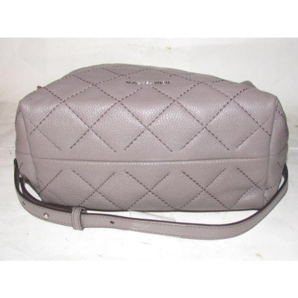 Michael Kors Grey Quilted XL Hobo Bucket Bag