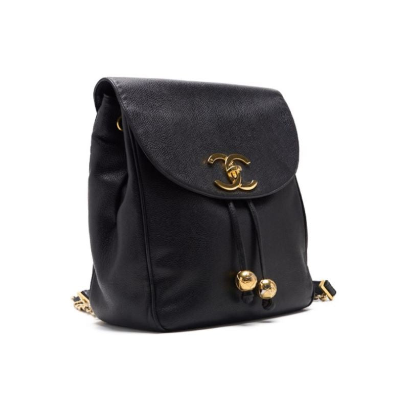 CHANEL ?CHANEL? DECACOCO Turn-Lock  S Black   Bag Chainsaw Ladies Chainsaw Hybrid ? Ship? Dutch Shark Online