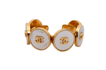 Bracelet nacr� Chanel 1990s