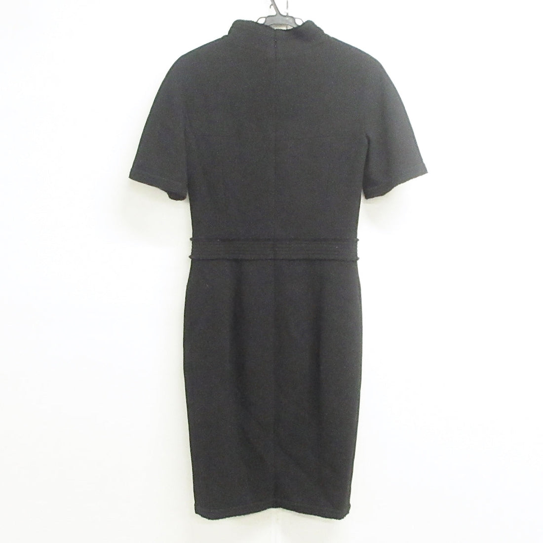 Chanel Black Tweed Dress 36