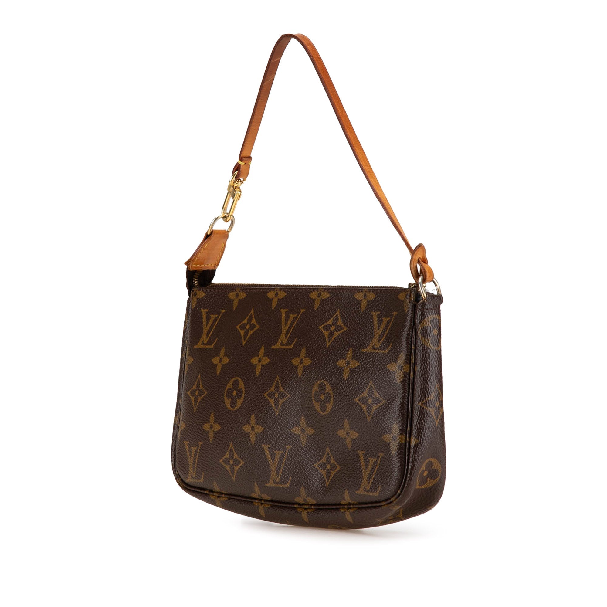 Brown Louis Vuitton Monogram Pochette Accessoires Shoulder Bag