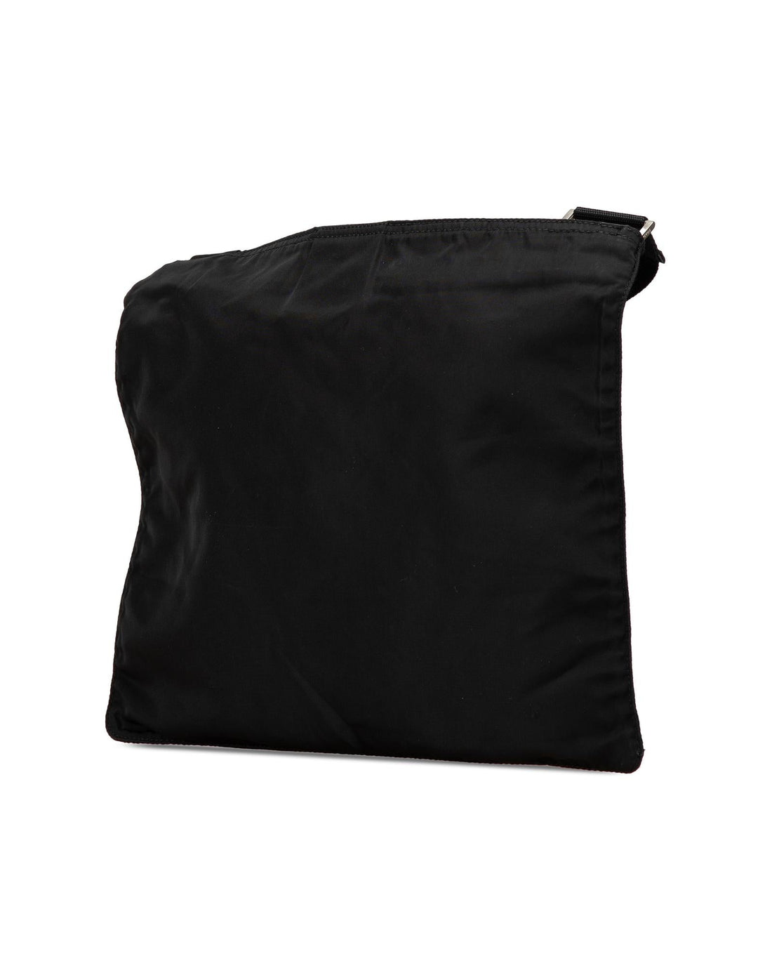 Nylon Zip Top Crossbody Bag with Adjustable Strap