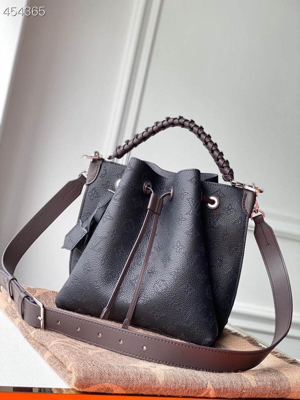 LV Muria Bucket Bag Black For Womtlm,  Shoulder And Crossbody Bags 9.8in/25cm LV M55800