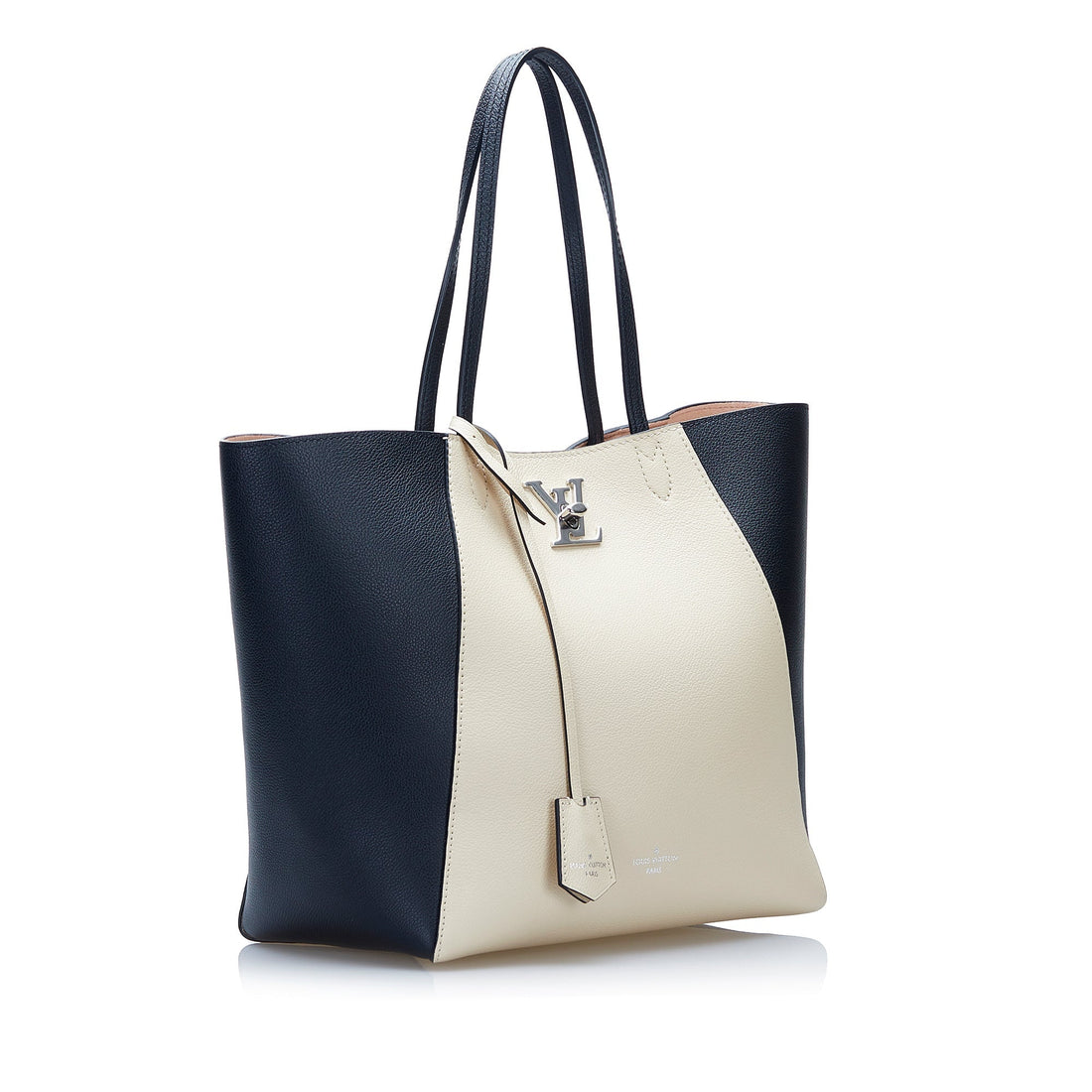 LOUIS VUITTON Lockme Cabas White