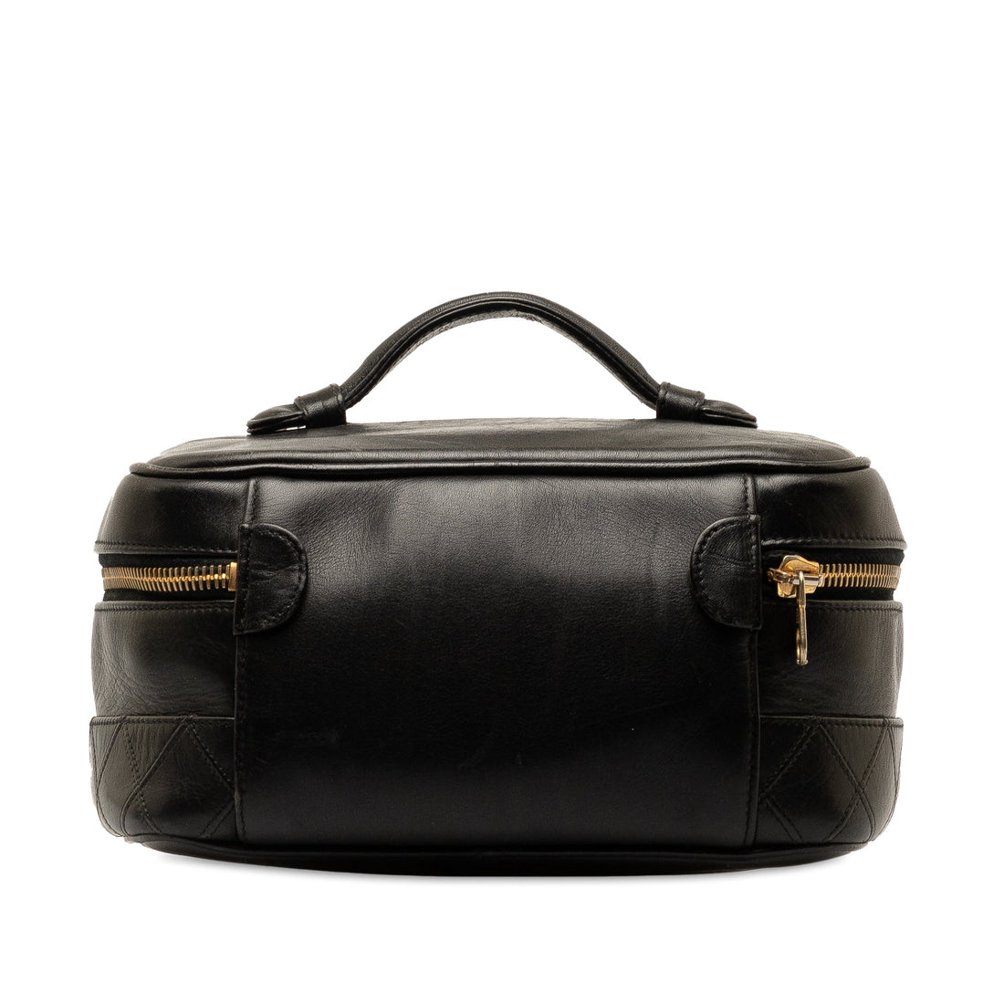 Chanel CC Lambskin Vanity Case Vanity Bag