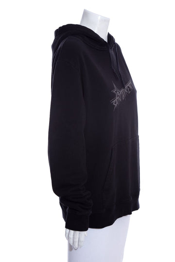 Saint Laurent Black Graphic Sweatshirt SZ XL