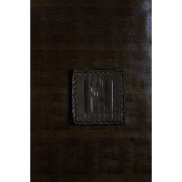 Fendi vintage brown Zucchino print tote