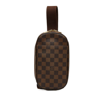 Louis Vuitton Damiere Gansu Special Order Body Bag N51870 Brown PVC Leather  Louis Vuitton