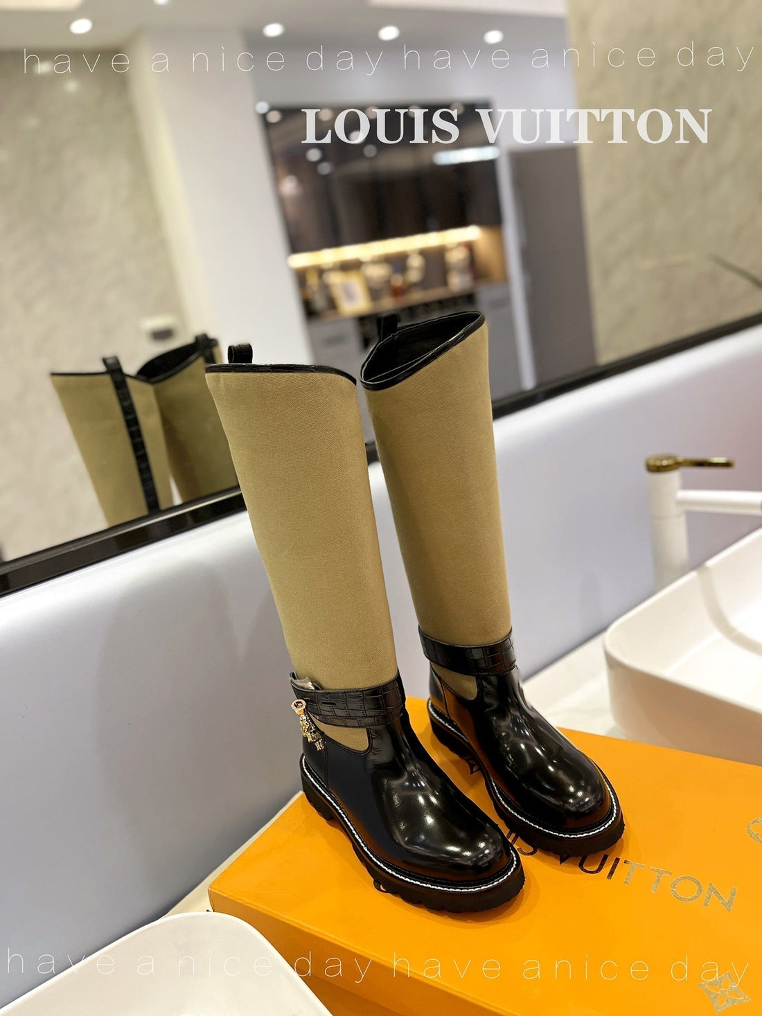 Premium Louis Vuitton BOOTS 028
