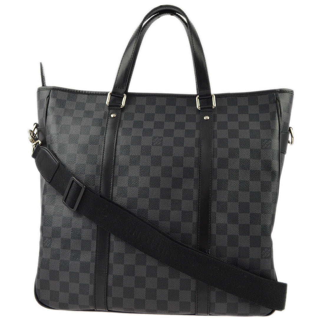 Louis Vuitton 2010 Damier Graphite Tadao 2way Tote Shoulder HandBag N51192