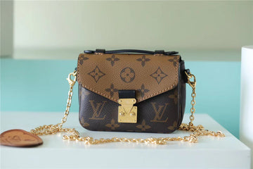 LV Micro Metis Monogram Canvas For Womtlm, Womtlm’s Handbags, Shoulder And Crossbody Bags 5.5in/14cm LV