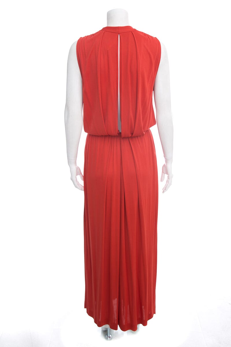 Loro Piana Red Maxi Dress SZ 42