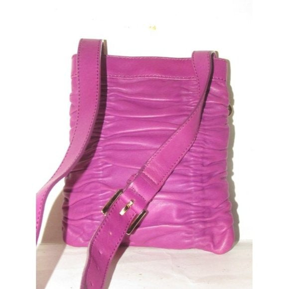Michael Kors Plum Purple Ruched Shoulder Bag
