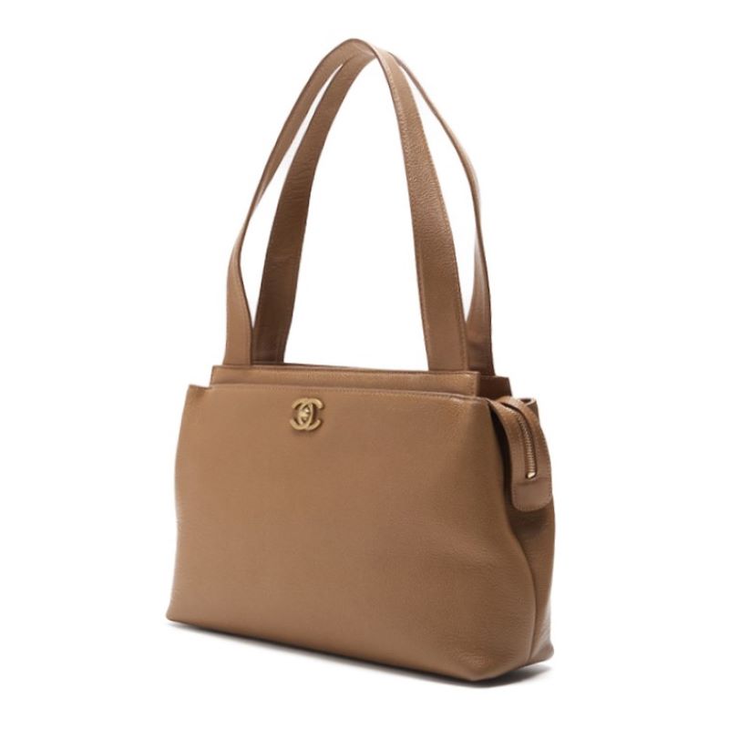 CHANEL ?CHANEL? COCOMARK LOGOCHARM HANDBACK CABIA SKIN  (GOLDEN GOLD) HANDBACK LADY HANDBACK LADY HYBRAND ?LOGOCHARM?? Ship? HANDBACK LADY HYBRAND ONLINE