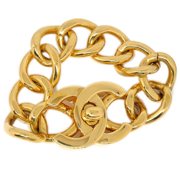 ?CHANEL Turnlock Gold Bracelet 95P