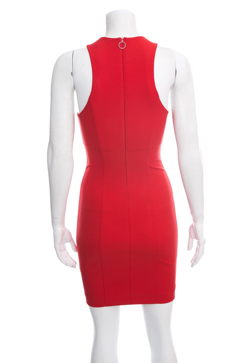 T Alexander Wang Red Sleeveless Mini Dress SZ XS