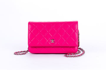Chanel Wallet & Chain S_N Pink Color with , Dust Cover & Box