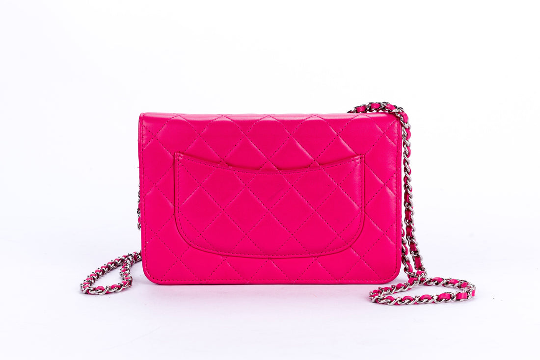 Chanel Wallet & Chain S_N Pink Color with , Dust Cover & Box