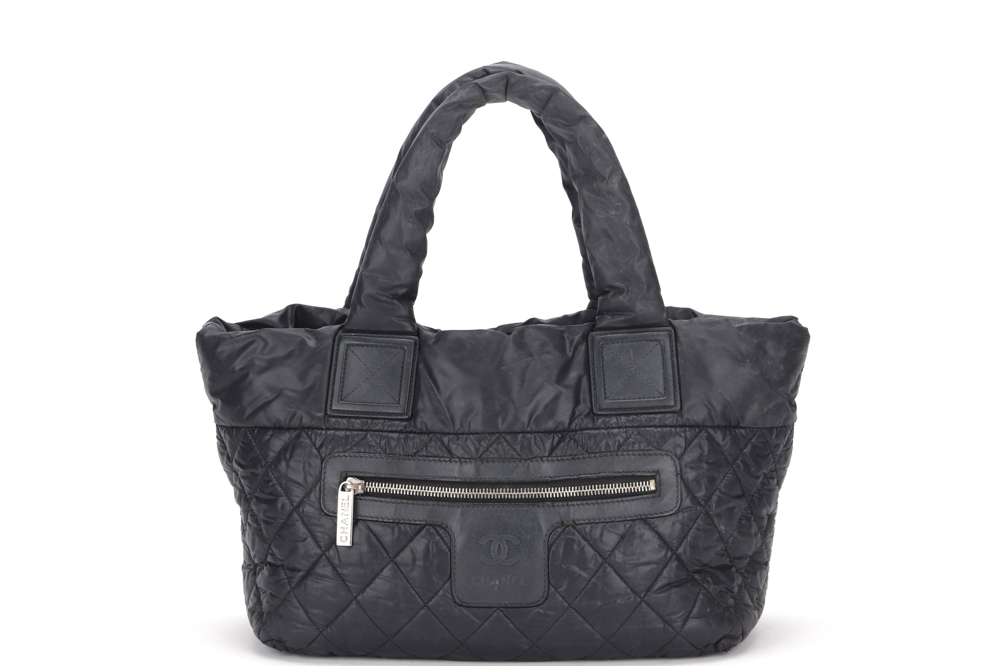 CHANEL COCO COCOON BLACK NYLON PM TOTE (1668xxxx), NO  & DUST COVER