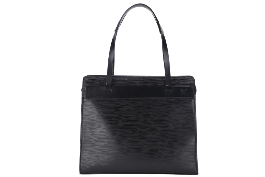 LOUIS VUITTON CROSISETTE PM BLACK EPI LEATHER WITH DUST COVER