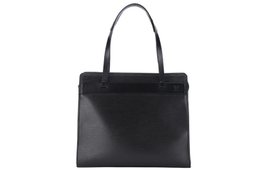 LOUIS VUITTON CROSISETTE PM BLACK EPI LEATHER WITH DUST COVER