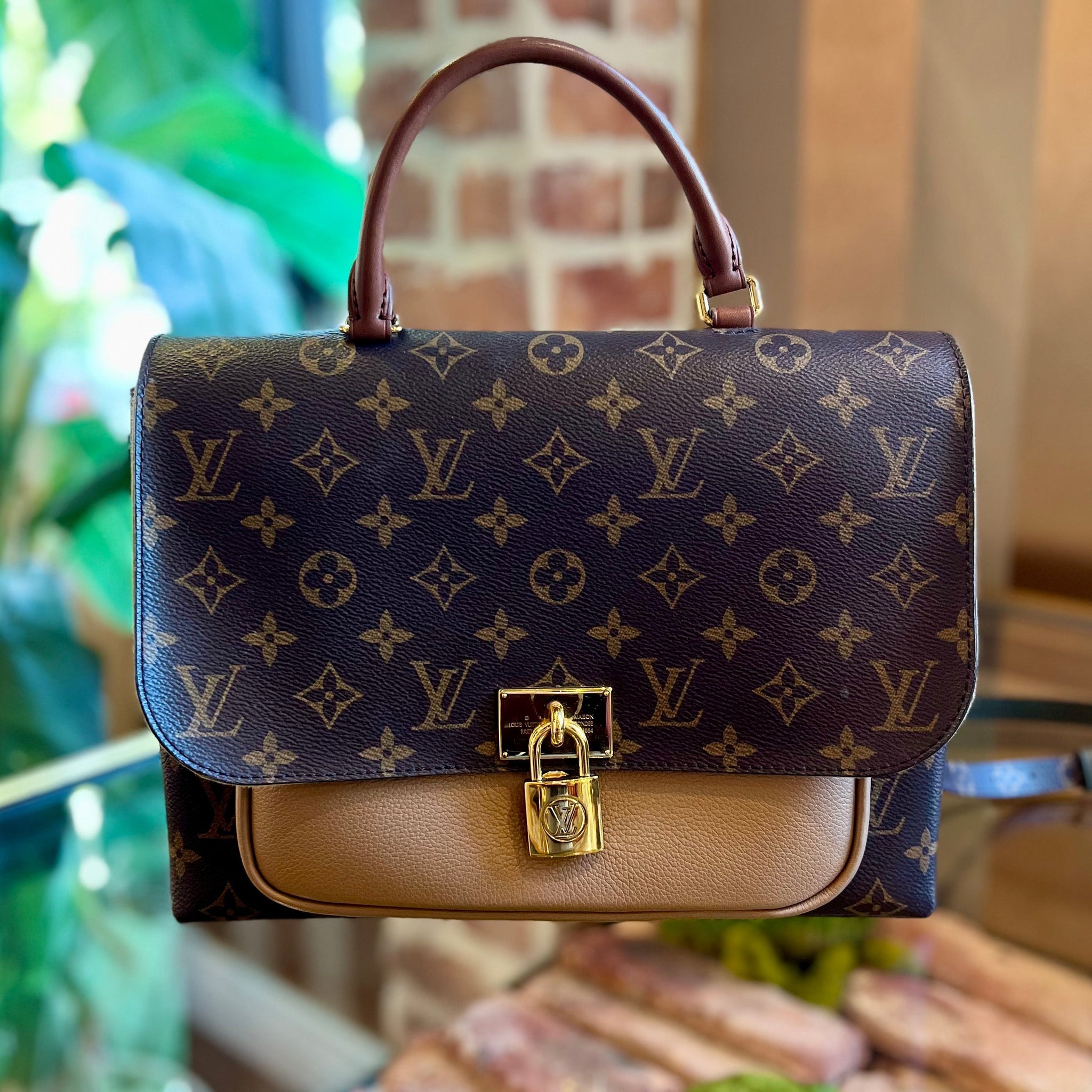 LOUIS VUITTON Marigan Sesame Monogram Canvas Shoulder Bag