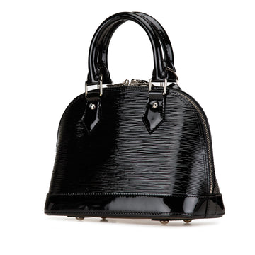 Black Louis Vuitton Electric Epi Alma BB Satchel