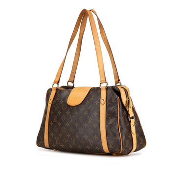 Brown Louis Vuitton Monogram Stresa PM Shoulder Bag