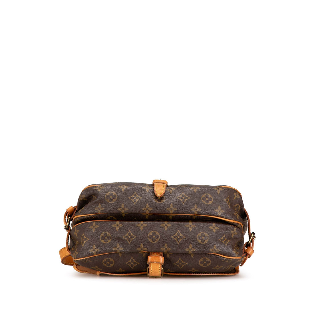 Brown Louis Vuitton Monogram Saumur 30 Crossbody Bag