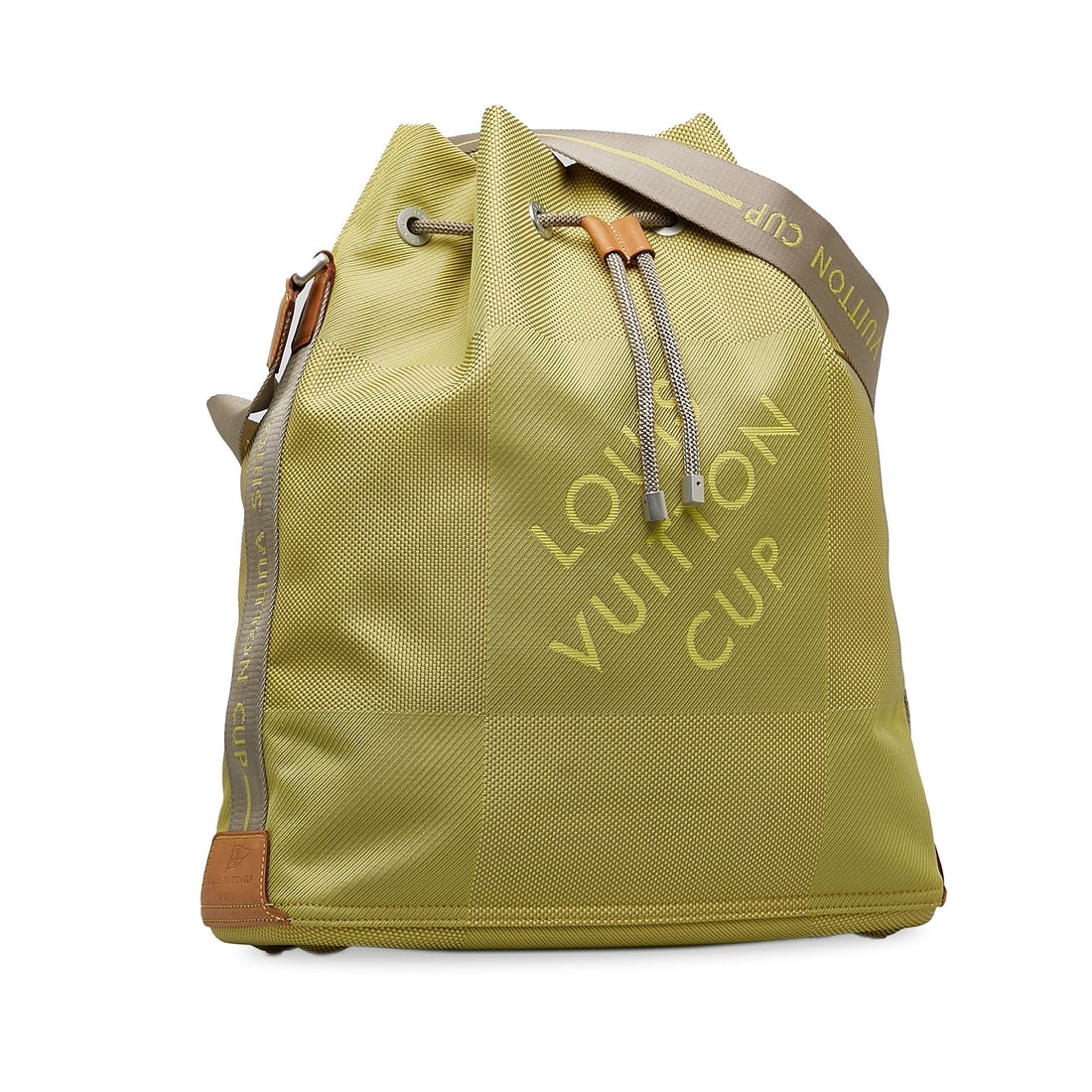 Green Louis Vuitton Damier Geant LV Cup Volunteer Bucket Bag