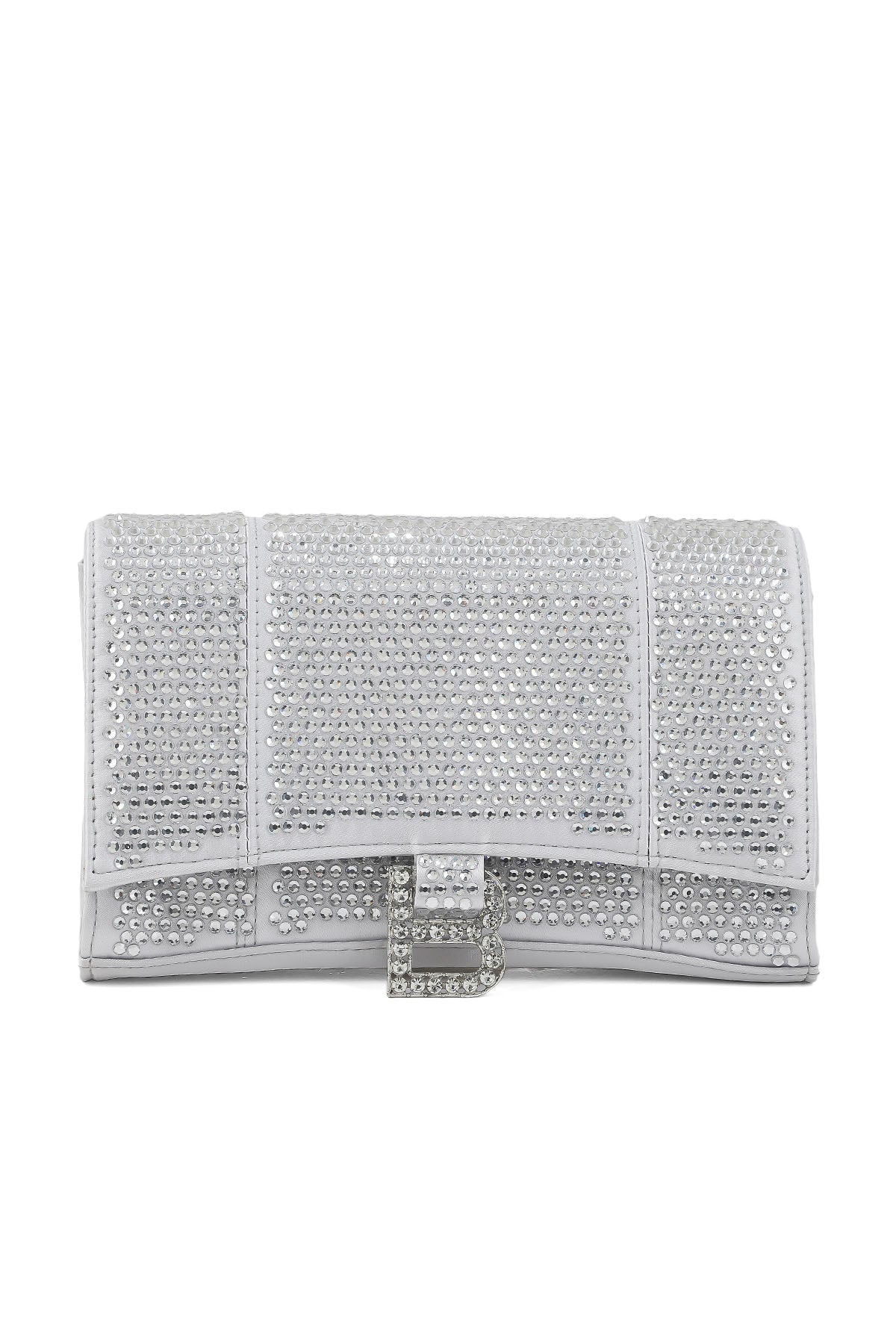 Fancy Clutch B20751-Silver