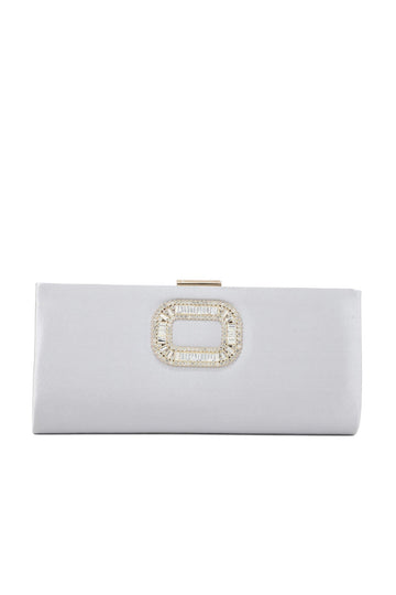 Fancy Clutch B21540-Silver