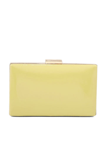 Fancy Clutch B21555-Yellow
