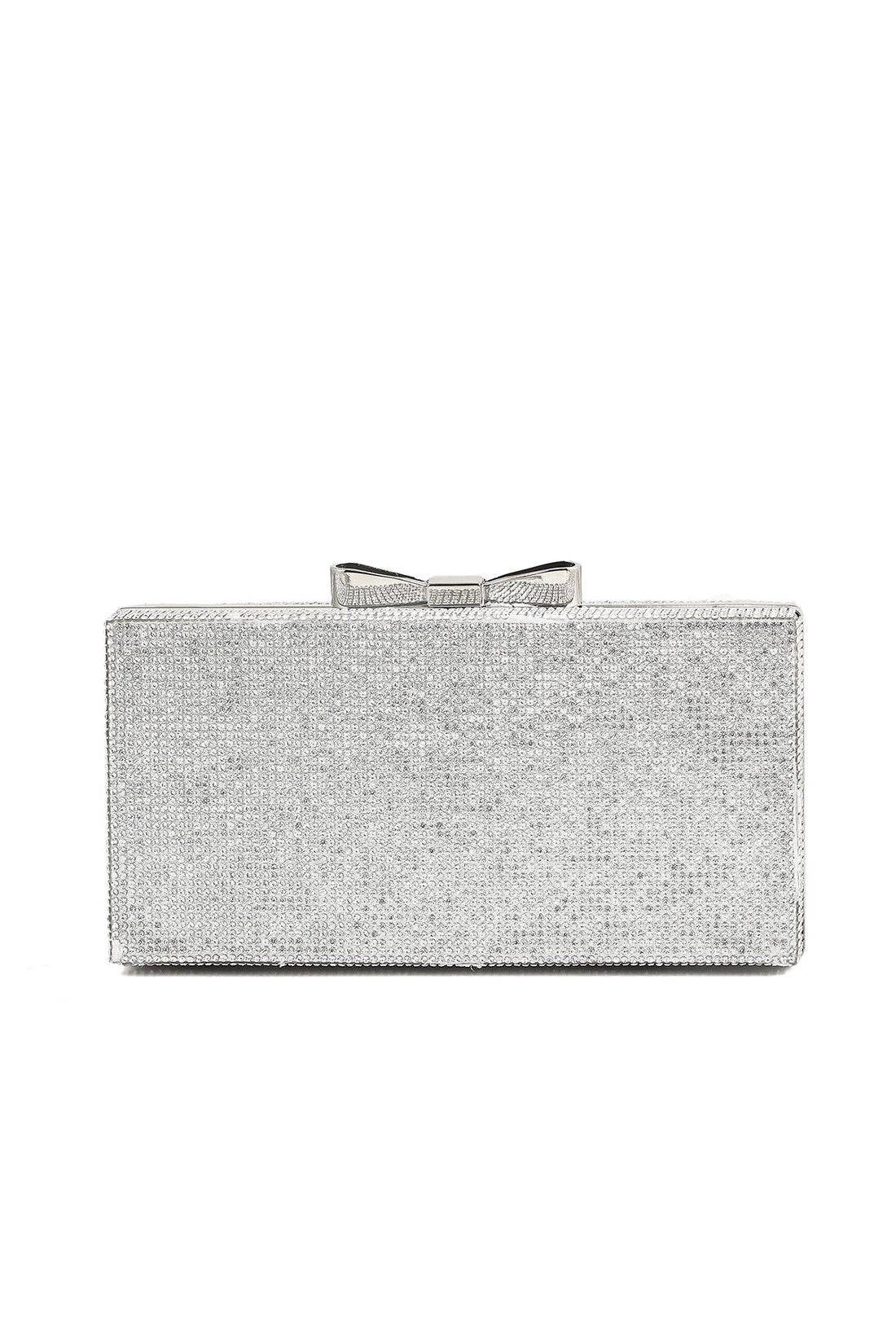 Fancy Clutch B21559-Silver