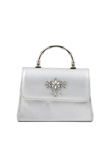 Fancy Clutch B21591-Silver