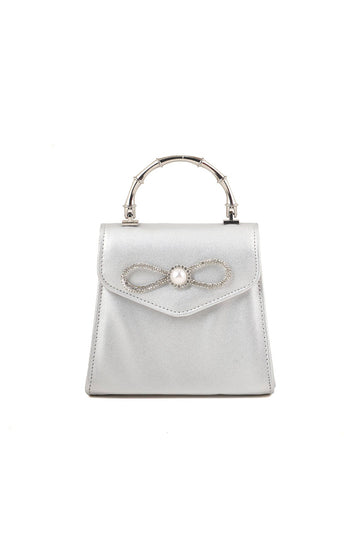 Fancy Clutch B21592-Silver
