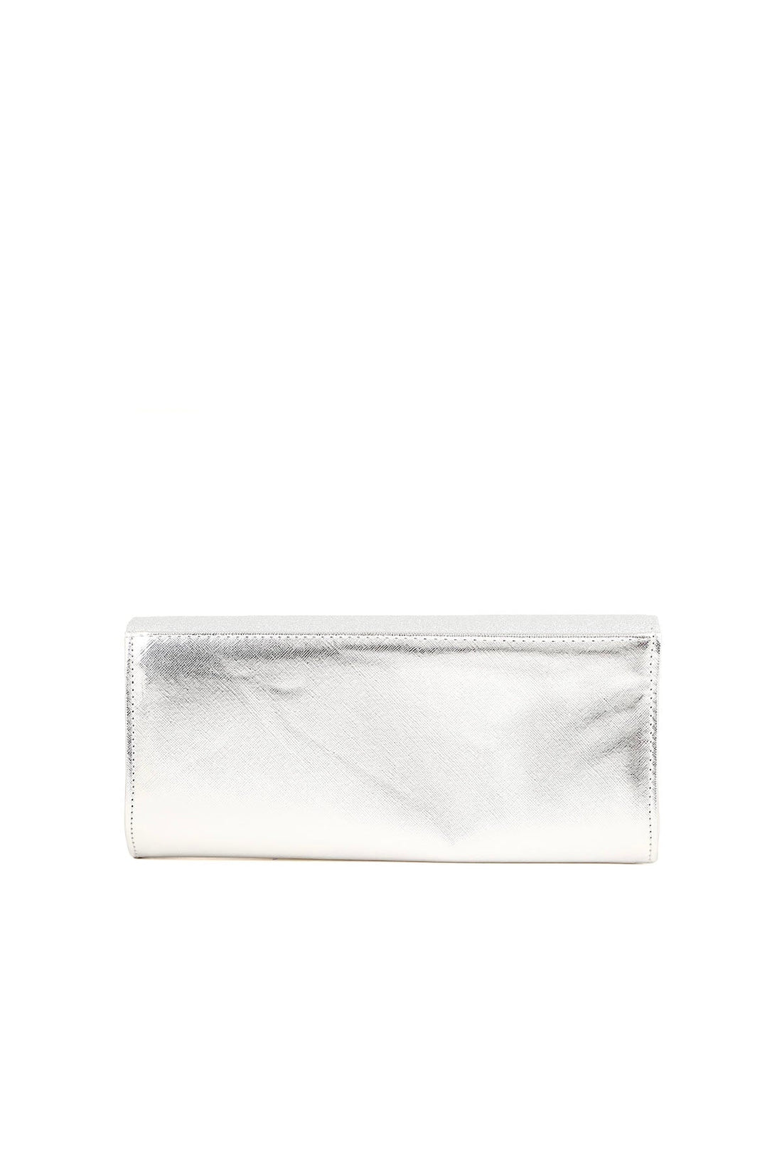 Fancy Clutch B21602-Silver