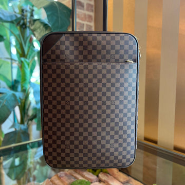 LOUIS VUITTON  Pegase 50 Damier Ebene Canvas Suitcase