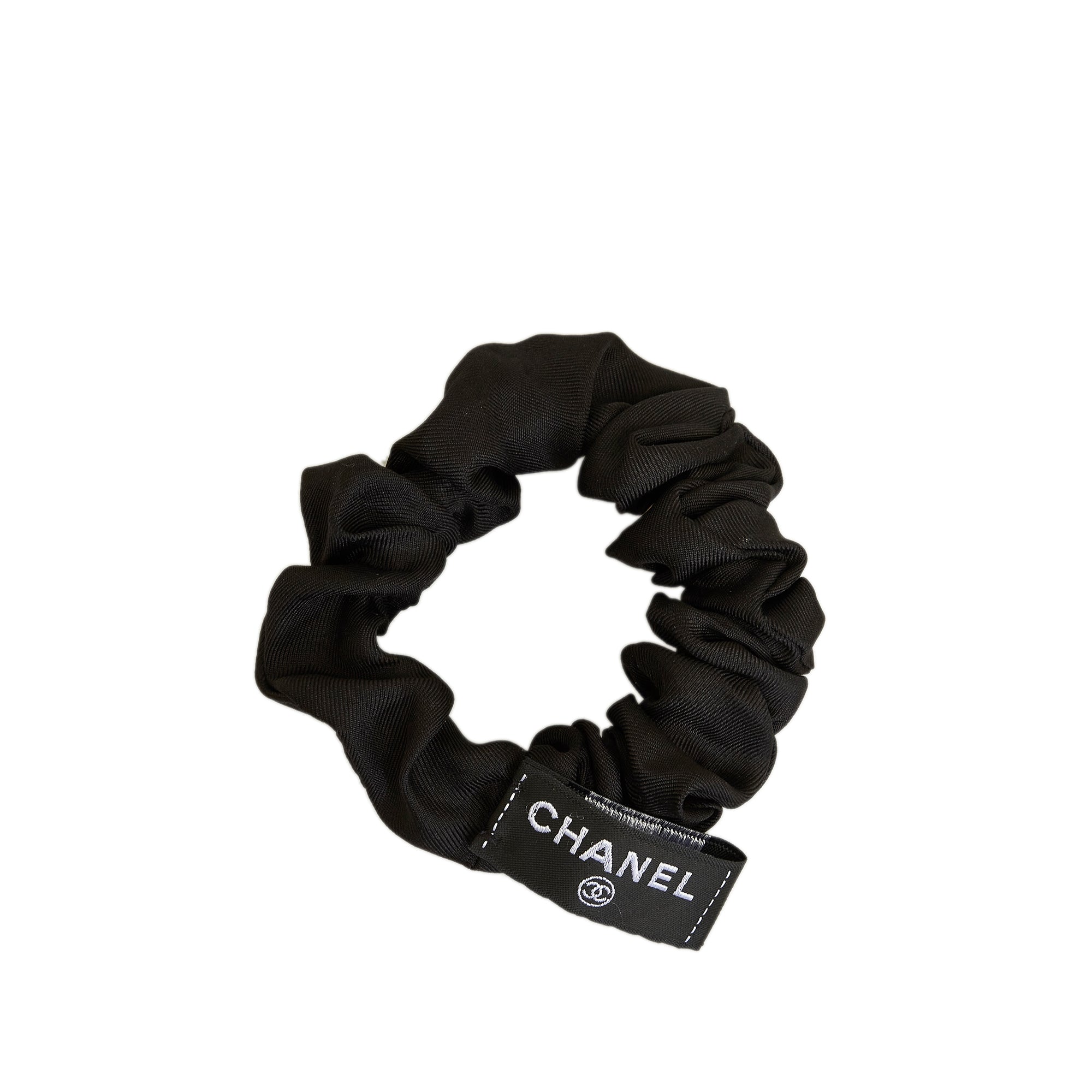 Chanel CC Silk Hair Scrunchie and Scarf Other Accessories