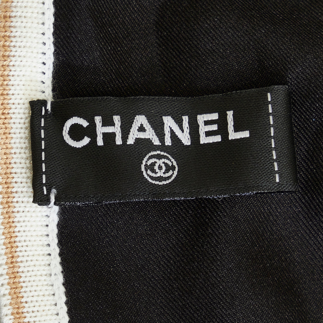 Chanel CC Silk Hair Scrunchie and Scarf Other Accessories