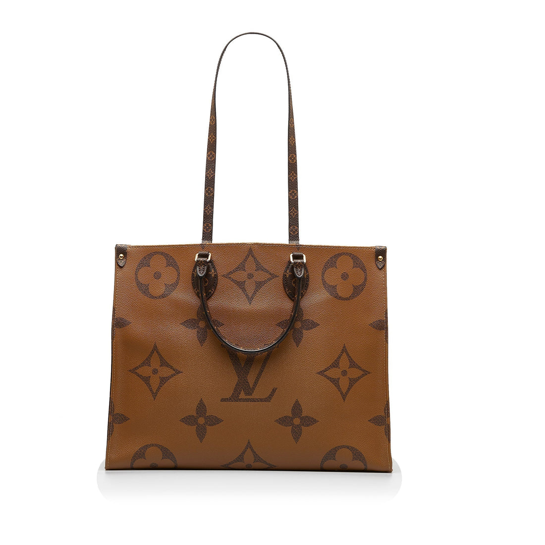 LOUIS VUITTON Monogram Giant Reverse OnTheGo GM Satchel