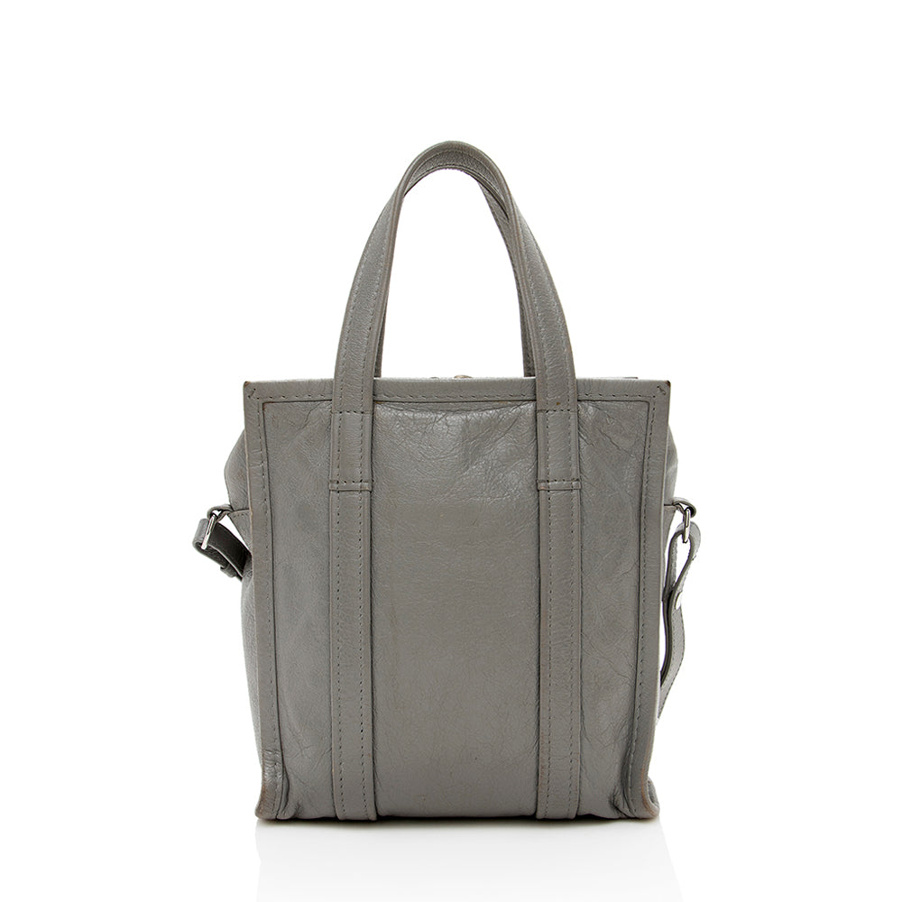 Balenciaga Agneau Bazar XS Shopper Tote (SHF-15908)