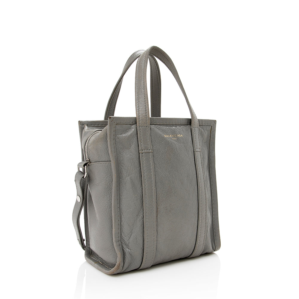 Balenciaga Agneau Bazar XS Shopper Tote (SHF-15908)