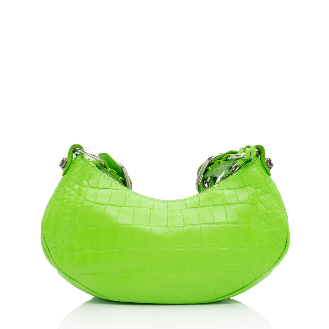 Balenciaga Crocodile Embossed Le Cagole XS Shoulder Bag (SHF-kVl4nx)