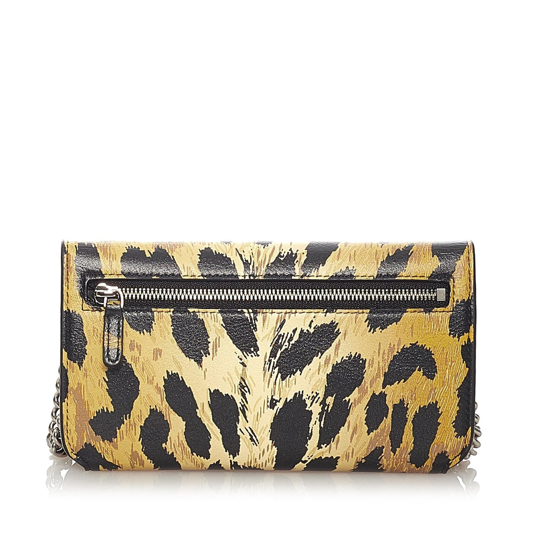 Balenciaga Leopard Print Leather Shoulder Bag (SHG-27193)