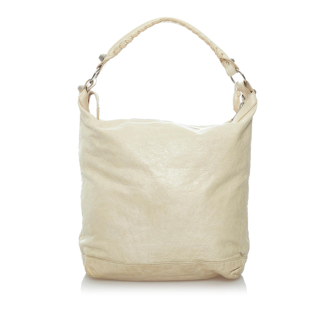 Balenciaga Motocross Classic Day Leather Shoulder Bag (SHG-29770)